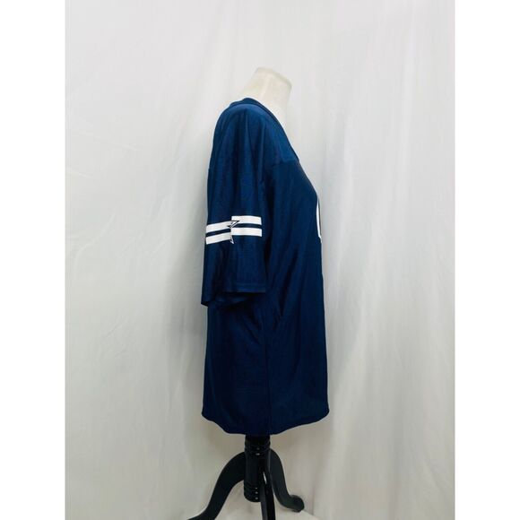 NFL Men’s Jersey Shirt Blue Mesh Dallas Cowboys Tony Romo #9 Size Medium - Picture 4 of 9